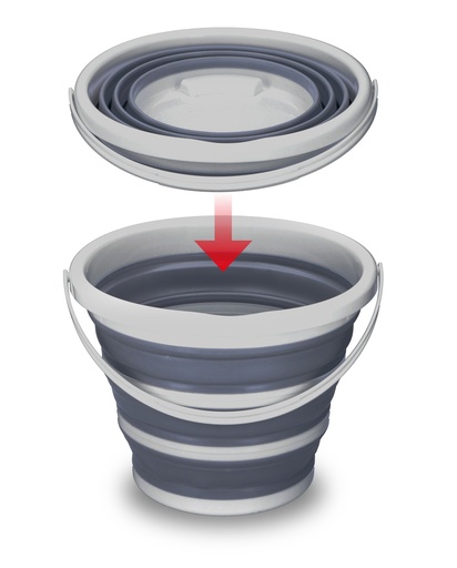 [871125224999] ALPINA Foldable Bucket 10L