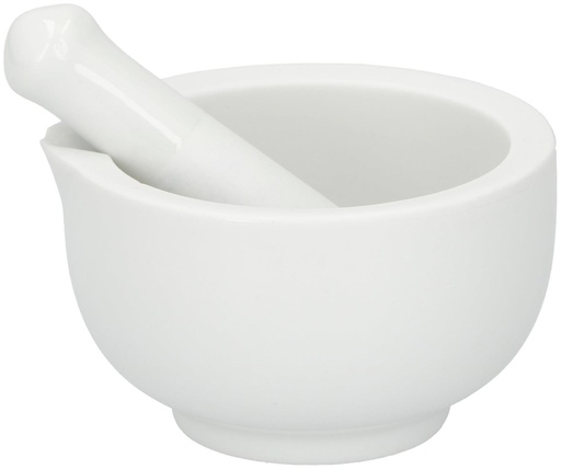 [871125205325] ALPINA Mortar with Spout and Pestle 8x8x4.7cm