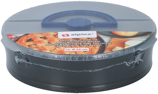 [871125217983] ALPINA Springform With Lid Ø26x6cm