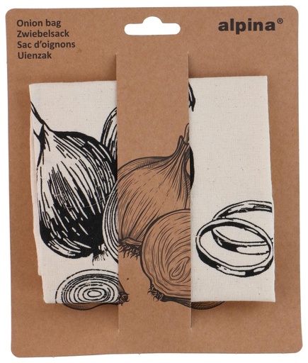 [871125256958] ALPINA Onion Storage Bag 29.5x28cm