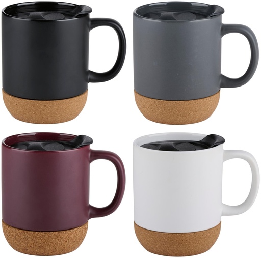 [871125250011] ALPINA Mug with Lid and Coaster 410ml