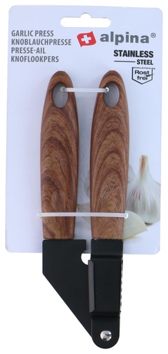 [871125256821] ALPINA Garlic Press 18cm