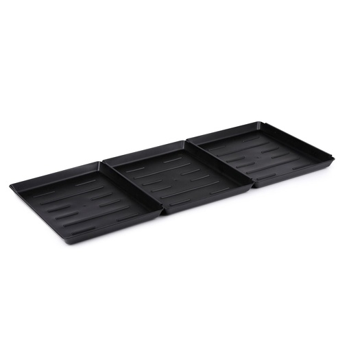 [871125256863] ALPINA Shoe Tray 35x27x3cm Black