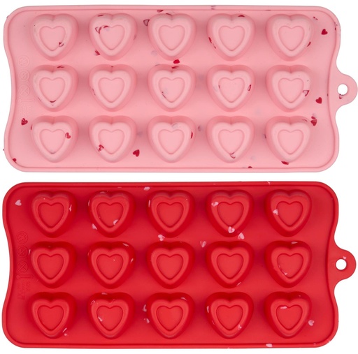 [871125233643] ALPINA Heart Shaped Bake Mould 22x10.5x1.5cm