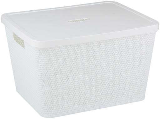 [871125243557] ALPINA Storage Basket X-Large with Cover 36.4x30x21.6cm