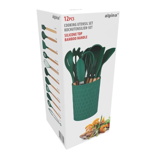 [871125233242] ALPINA Cooking Utensil Set 32cm