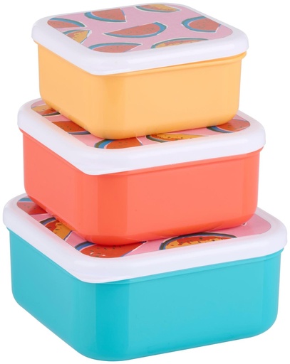 [871125233283] ALPINA Lunch Box 12x12x5.5cm Watermelon Print