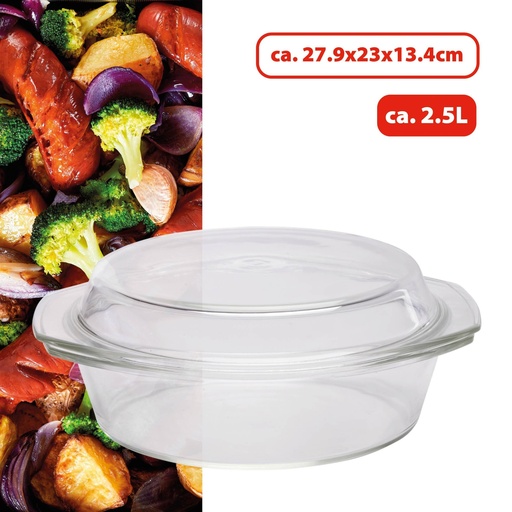 [871125223077] ALPINA Oven Dish 27.9x23x13.4cm 2.5L