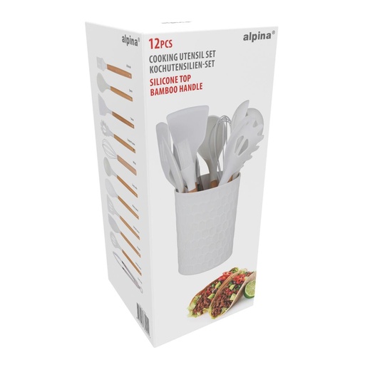 [871125233245] ALPINA Cooking Utensil Set