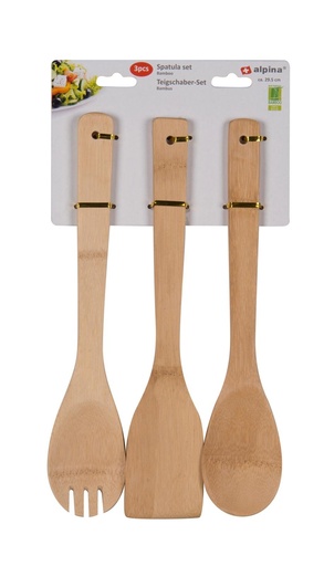 [871125215912] ALPINA Spatula Fork Spoon 29.5cm Kitchen Tools