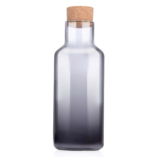 [871125249690] ALPINA Glass Bottle Smoke Effect 1.2L Ø9.4x24.5cm