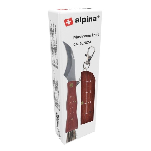 [871125257320] ALPINA Foldable Mushroom Knife 16.5cm