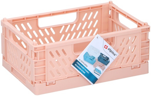 [871125219411] ALPINA Folding Storage Crate 22x14.5x9.2cm
