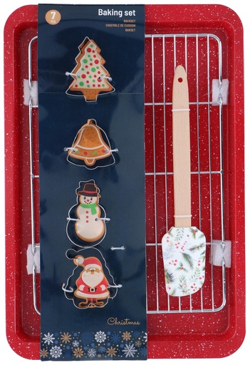 [871125225877] ALPINA Christmas Baking Set 43x29cm