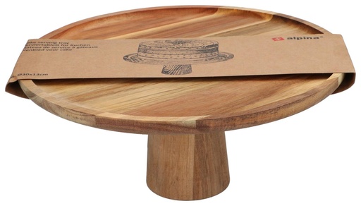 [871125250079] ALPINA Cake Serving Tray Ø30x13cm