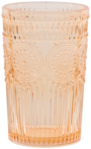 [871125232281] ALPINA Drinking glass 360ml orange