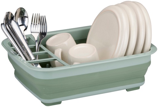 [871125225620] ALPINA Foldable Dish Rack 38x29.5x12cm