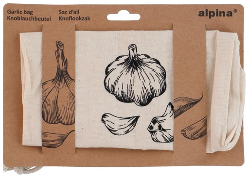 [871125256960] ALPINA Garlic Bag 28x20cm
