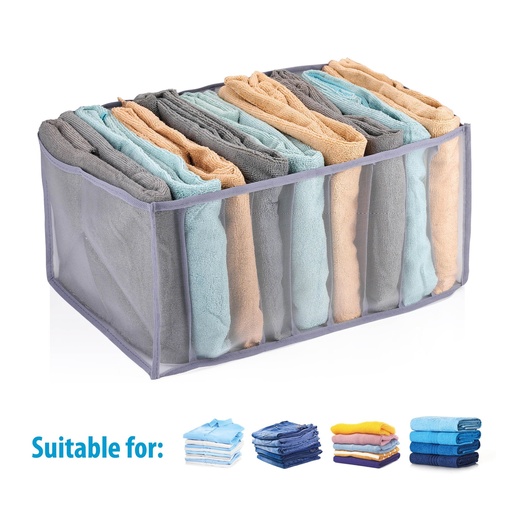 [871125224672] ALPINA Clothes Organizer 44x29x22cm 9 Compartments