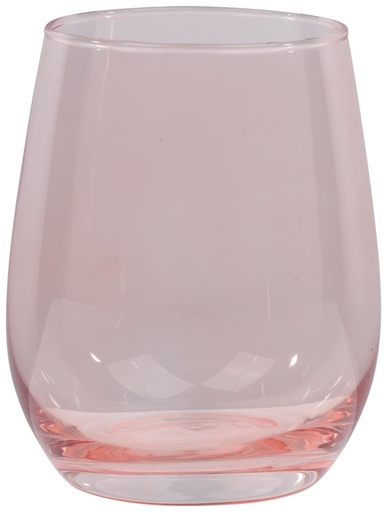 [871125232278] ALPINA Drinking Glass Pink 350ml