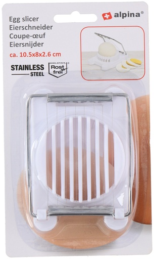 [871125217327] ALPINA Egg Slicer 10,5x8x2,6cm