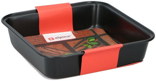 [871125216686] ALPINA Baking Tin 23x22x5cm Non-Stick Coating