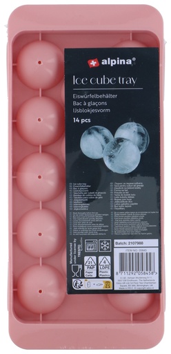 [871129205845] ALPINA Ice Cube Tray 14 Ice Cubes