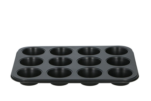 [871125224181] ALPINA Muffin Tin 12-Cup Non-Stick 35x26.5cm