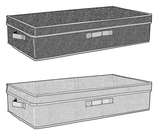 [871125256912] ALPINA Storage Box 67x38x15cm