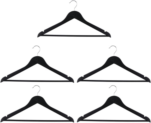 [871125235034] ALPINA Clothes Hanger Black 44x23cm