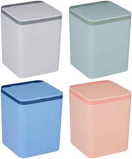 [871125225563] ALPINA Desktop Trash Bin 12.5x12.5x15.5cm