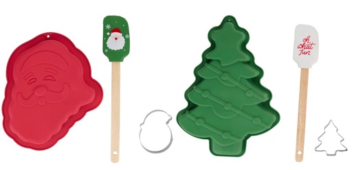 [871125224613] ALPINA Christmas Cake Mould 32x27.5x5.5cm