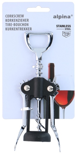 [871125217025] ALPINA Corkscrew 17x5.5x3.5cm