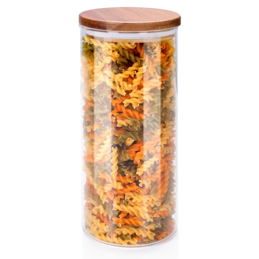 [871125224039] ALPINA Storage Jar 1250ml With Lid 9.5x21cm