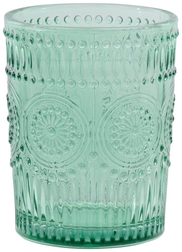 [871125232286] ALPINA Green Drinking Glass 240ml