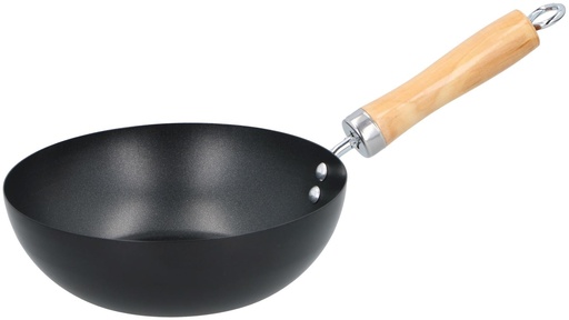 [871125213056] ALPINA Wok with Wooden Handle Ø20.5cm