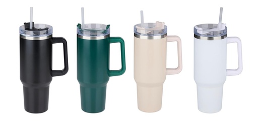 [871125227090] ALPINA Vacuum Mug with Straw 1.2L