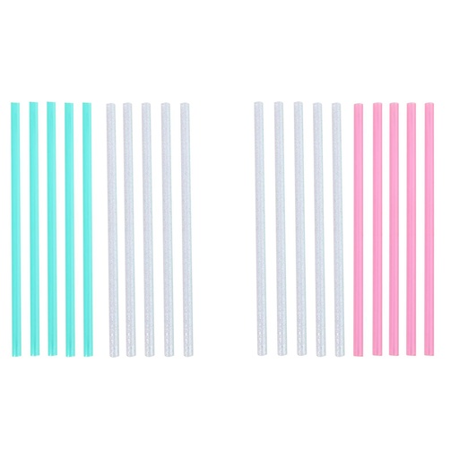 [871125224344] ALPINA Reusable Drinking Straws 20cm