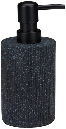 [871125256910] ALPINA Soap Dispenser 7.6x7.6x17cm Black