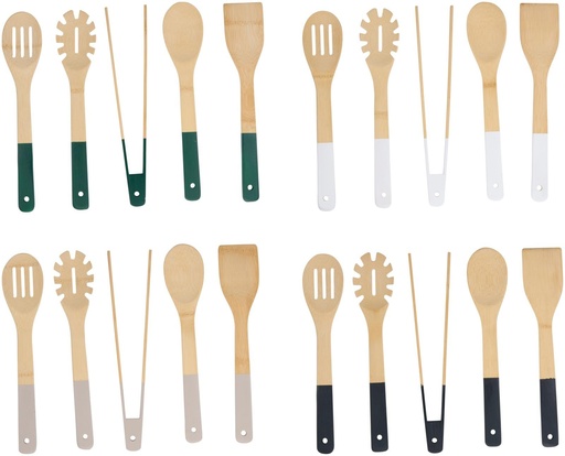 [871125255230] ALPINA Cooking Utensils Bamboo 30cm