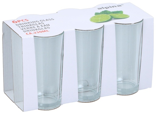 [871125218058] ALPINA Drinking Glass 230ml