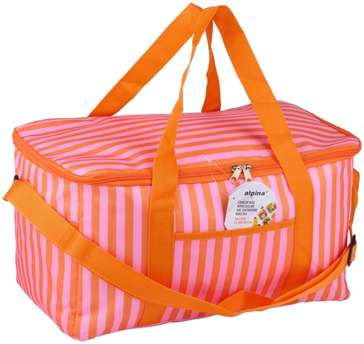 [871125230616] ALPINA Cool Bag 19L 40x23x21cm Orange Pink