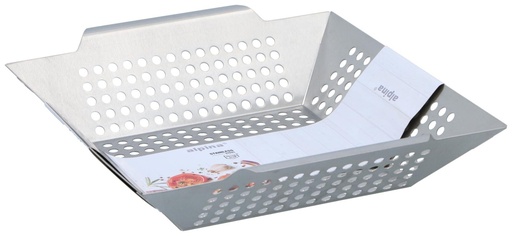 [871125250265] ALPINA BBQ Grill Basket 35x30.5x6cm