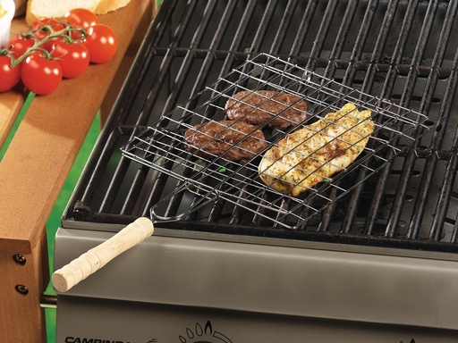 [871125229073] ALPINA BBQ Grill Basket 40x20x20cm