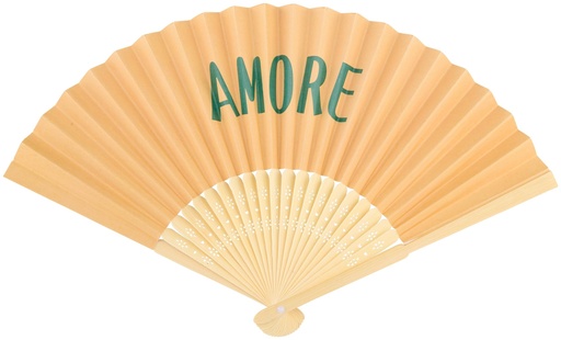 [871125243422] ALPINA Spanish Fan 37.5x21.2cm Fashion Accessory