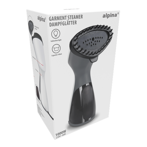 [871125243636] ALPINA Garment Steamer 230V