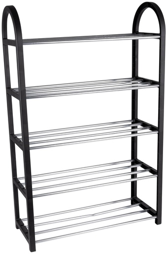 [871125218327] ALPINA Shoe Rack 50x20x77cm 5 Tiers