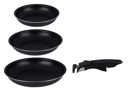 [871125235099] ALPINA Frying Pan with Detachable Handle Ø20/24/28
