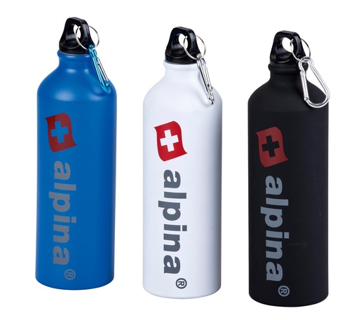 [871125222898] ALPINA Drinking Bottle 750ml with Carabiner