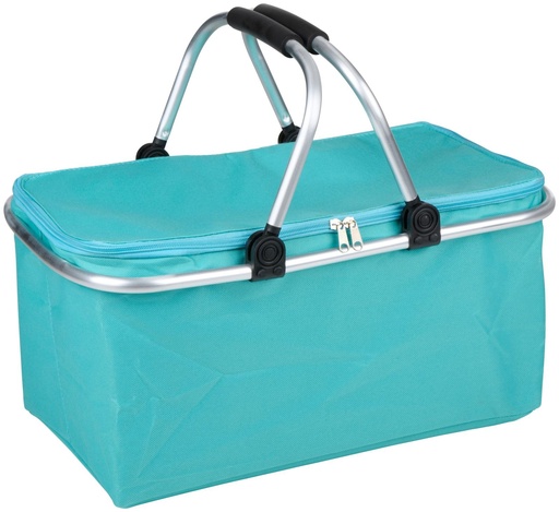 [871125233071] ALPINA Cooler Basket Turquoise 48x28x24cm 25L